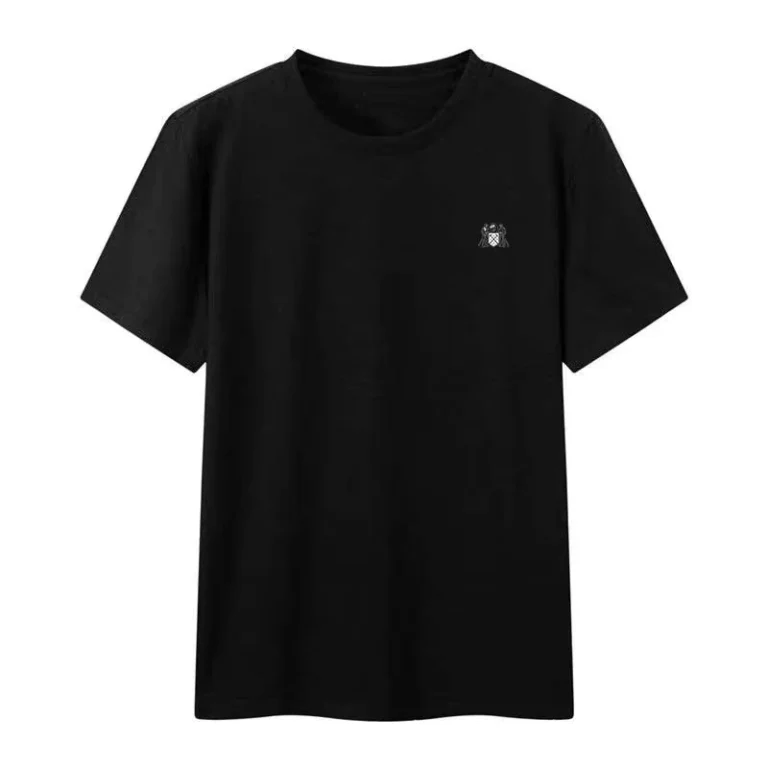Mens-POLO-Short-Sleeved-T-Shirt-Pure-Cotton-Summer-Neck-Sweatshirt-Top-Loose-Oversized-Half-Sleeved-Base-Knitted-Button-XL-1