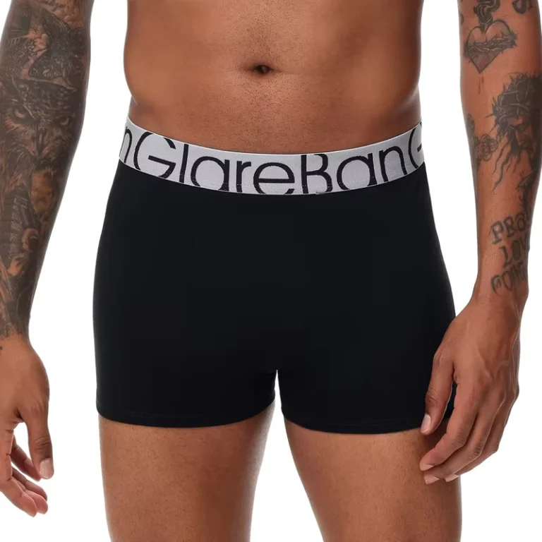 Mens-Plus-Size-Boxer-Briefs-Color-Block-Cotton-Stretch-40cm-Wide-Letter-Waistband-US-S-XXL-Soft-Sweat-Wicking-Breathable