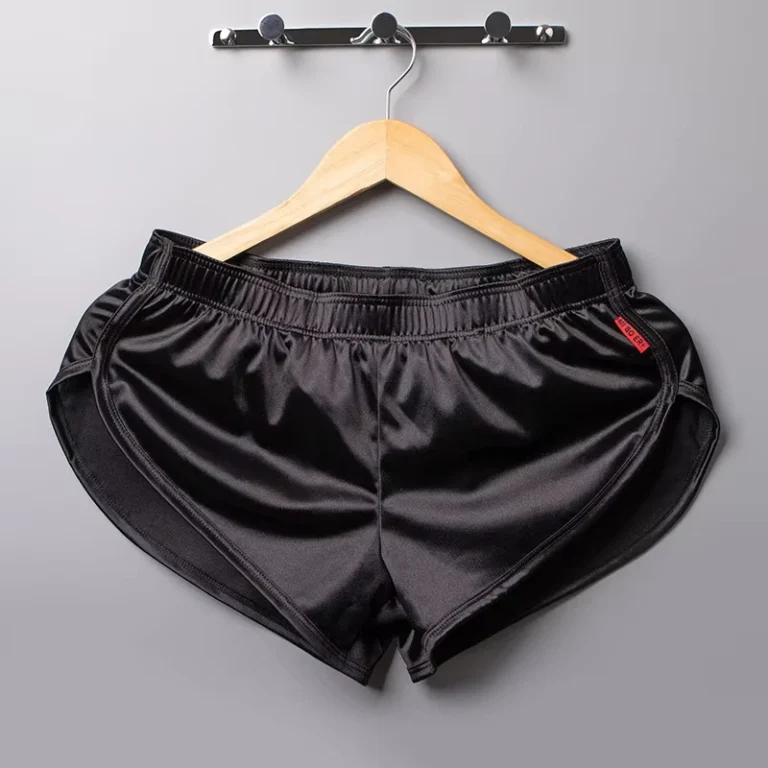 Mens-Plus-Size-Mid-Rise-Breathable-Knitted-Waist-Logo-Boxer-Briefs-Silky-Sleep-Shorts