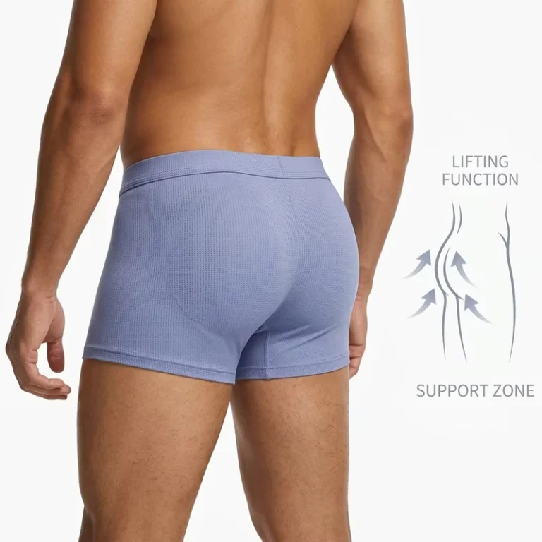 Mens-Seamless-Shorts-Butt-Shaper-Boxer-Shapewear-Padded-Underwear-Plus-Size-Underwear-Men