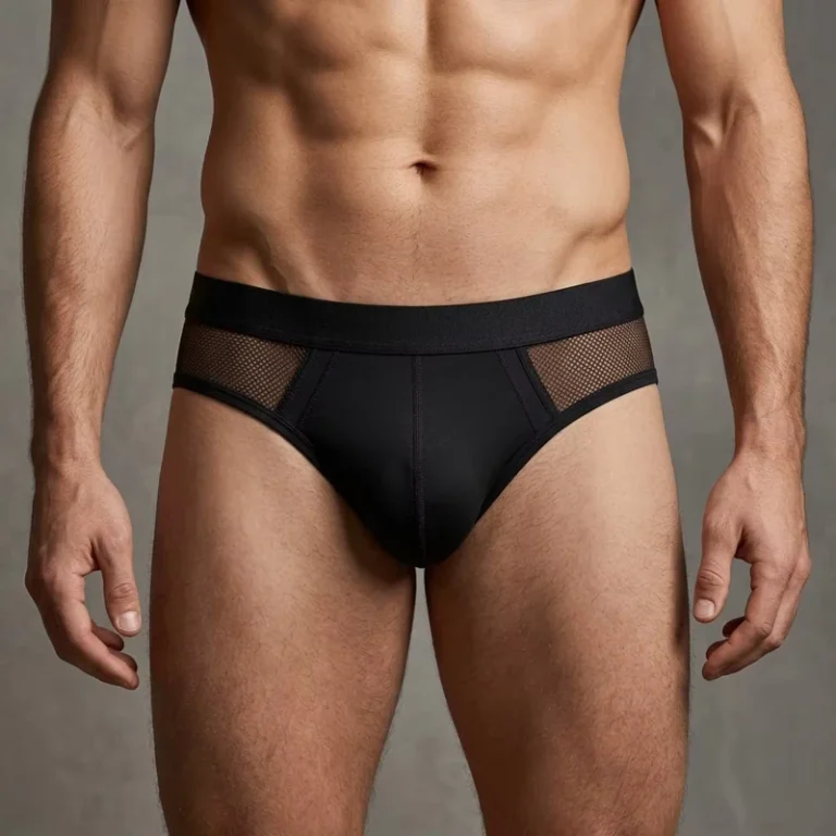Mens-Sexy-Microfiber-Briefs-Gay-Underwear-Minimalist-Low-Rise-U-Pouch-Underpants-Rave-Wear-Athletic-Support-Push-up-Underwear