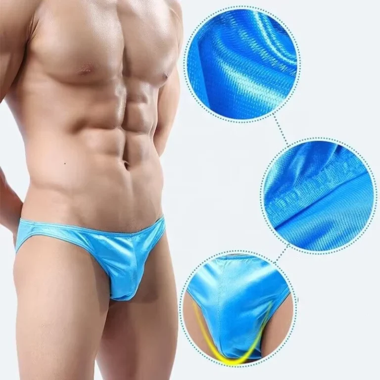 Mens-Sexy-Satin-Panties-Shiny-Briefs-Underwear-Silky-Triangle-Bikinis-G-String-Thongs-Pouch-Boxers-Male-Lingerie