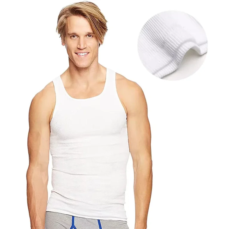 Mens-Sleeveless-White-Ribbed-tank-Top-Mens-Shapewear-Undershirt-Gym-Vest-Top-Athletic-Tank-Top-Men-Muscle-Fit