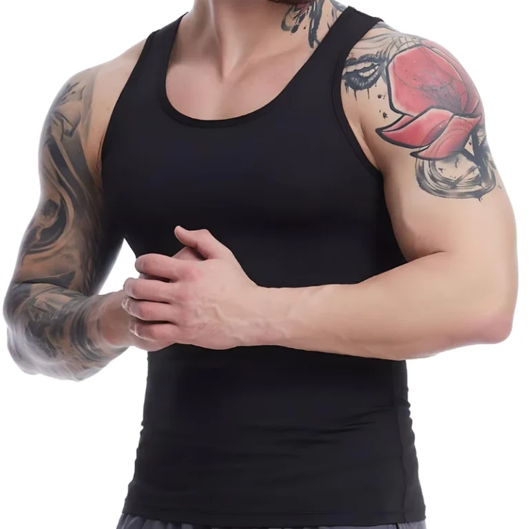 Mens-Slim-Fit-Gym-Workout-Undershirt-Athletic-Compression-Under-Base-Layer-Sport-Tank-Tops