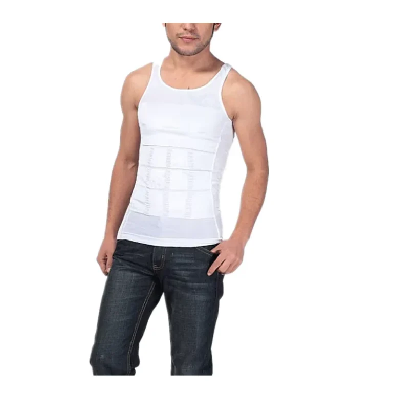 Mens-Slimming-Body-Shaper-Seamless-Compression-Shirt-Tummy-Control-Slimmer-Shapewear-Gynecomastia-Undershirt