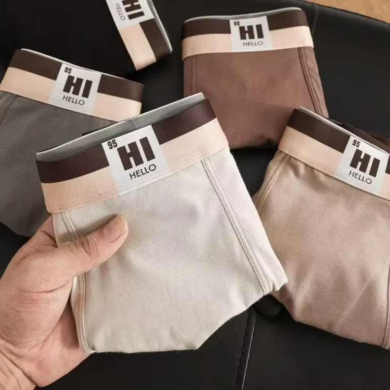 Mens-Spandex-Underwear-Breathable-Mid-Waist-Briefs-Shorts-Comfortable-Soft-Boxer-Briefs-for-Men