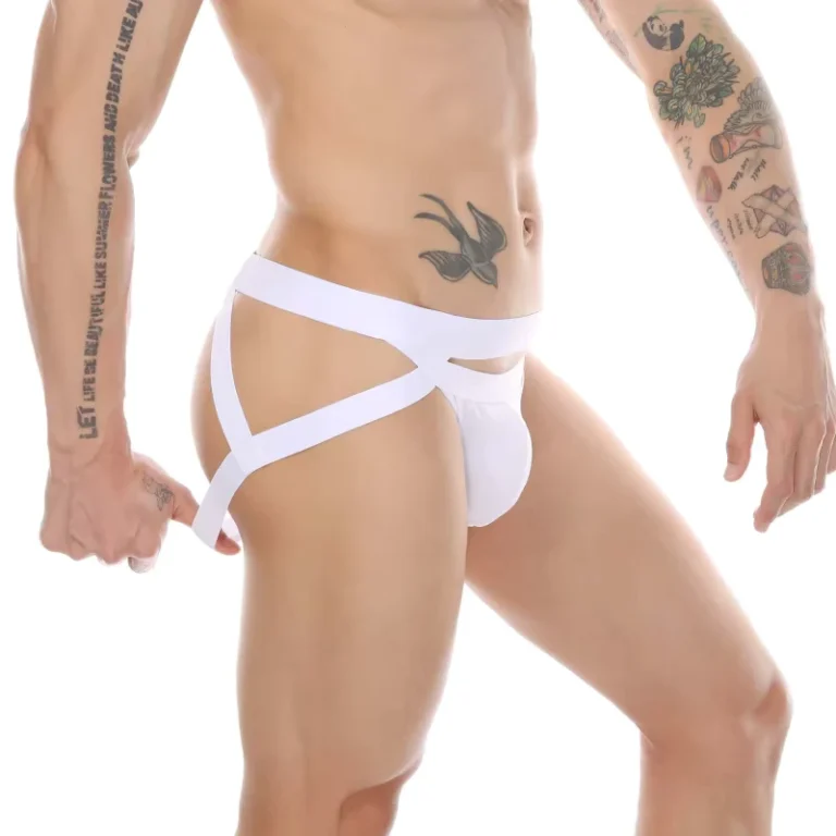 Mens-Stylish-Young-Thong-Underwear-Butt-Lifting-Double-Steel-Ring-Decor-Solid-Color-Cotton-Briefs-Sexy-Underwear-for-Youth