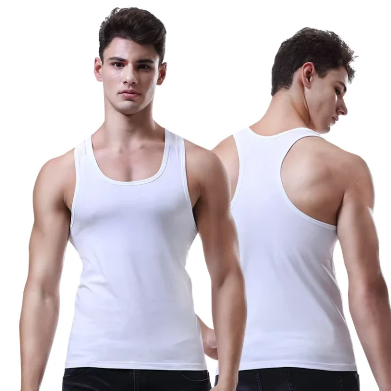 Mens-Summer-Tank-Tops-Casual-Sports-Undershirts-Crew-Neck-Athletic-Gym-Singlets-Factory-Supply