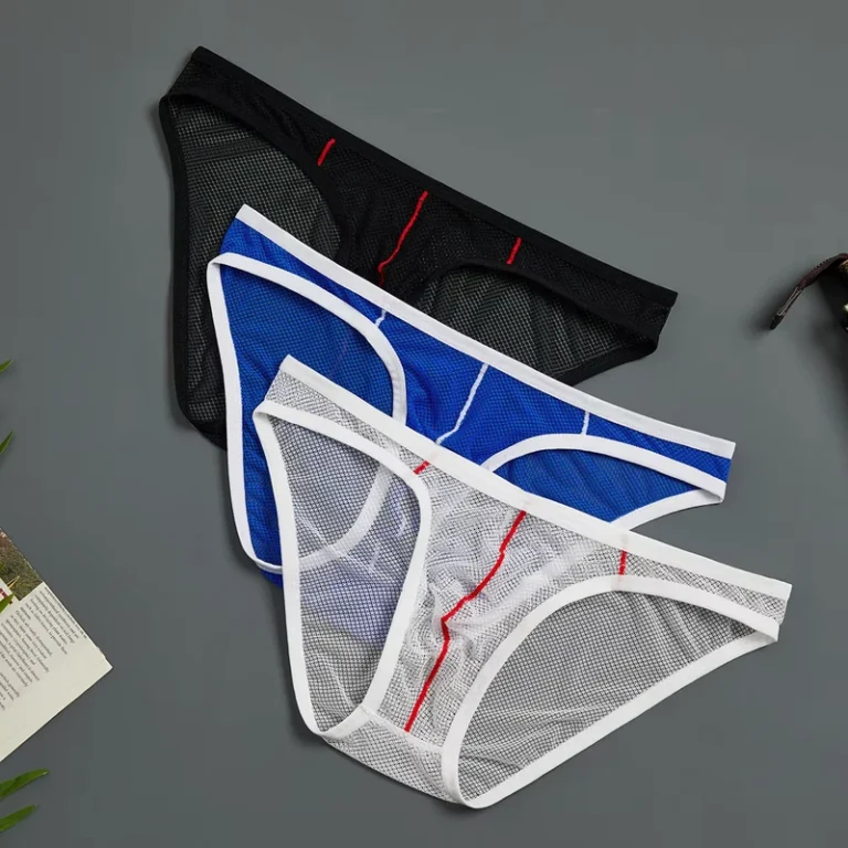 Mens-Thin-U-Convex-Mesh-Underwear-Transparent-Low-Waist-Sexy-Mens-Briefs-Man-Briefs