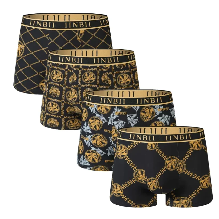 Mens-Trendy-Printed-Briefs-Boxer-Shorts-Comfortable-Home-Use-Underwear-Personalized-Letter-Print-Mens-Home-Use-Briefs