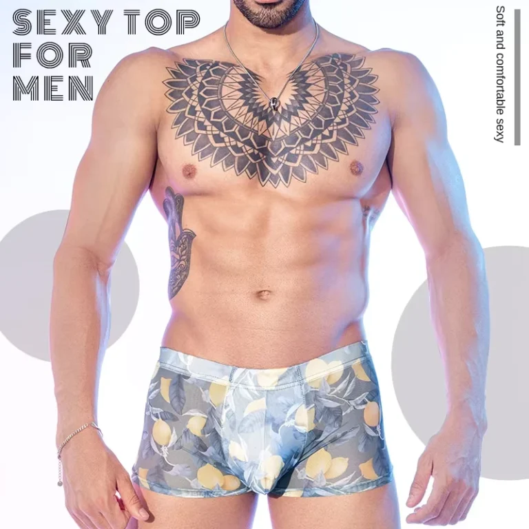 Mens-Ultra-Thin-Breathable-Low-Rise-Boxer-Printed-Underwear-Sexy-New-Fashion-Mesh-Refreshing-Style-3202