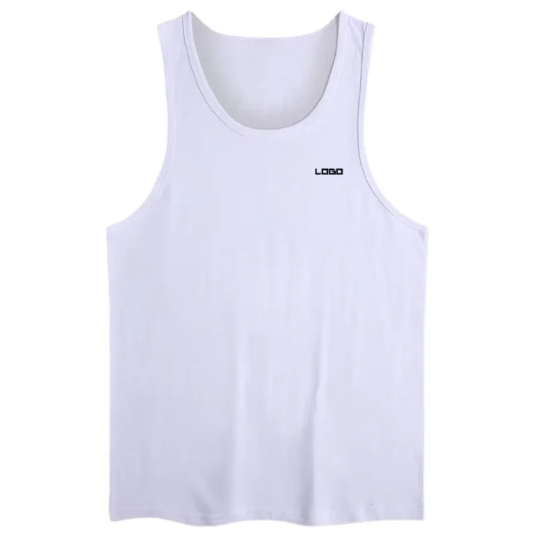 Mens-Undershirts-100-Cotton-White-Work-Men-Tank-Top-Singlet
