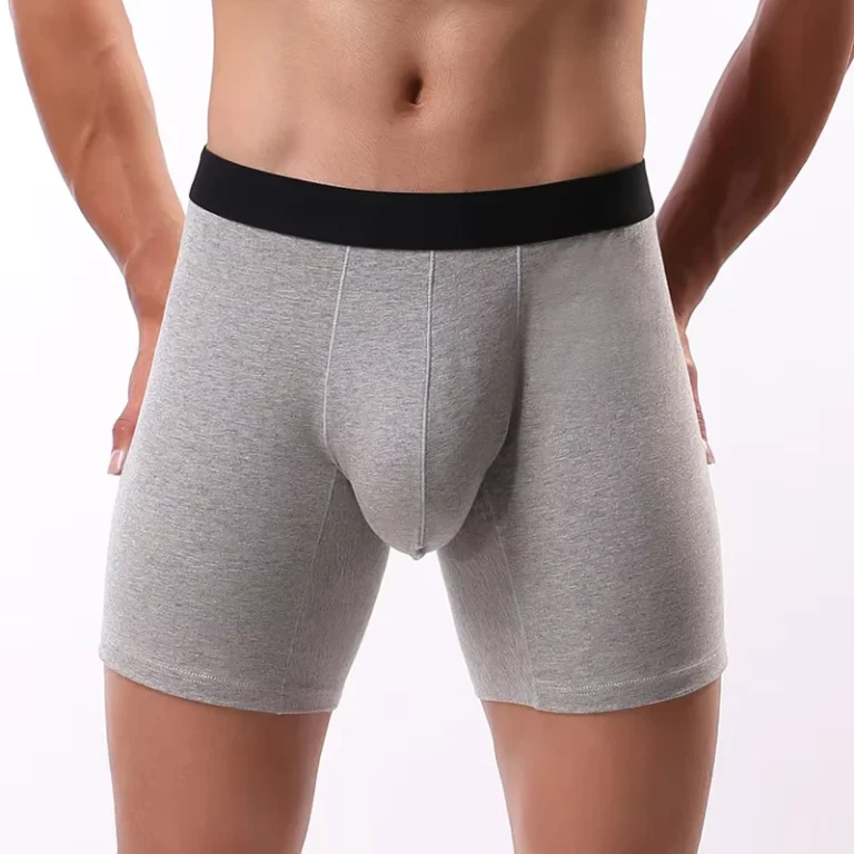 Mens-Underwear-Breathable-Seamless-Mid-Rise-Knitted-Cotton-Boxer-Briefs-Youth-OEM-Supplier