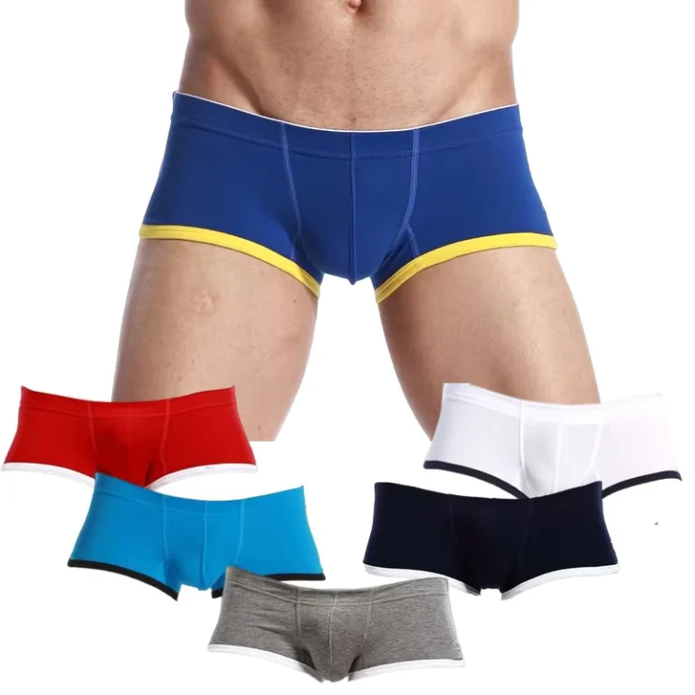Mens-Underwear-Mens-Boxers-Cotton-Underwear-Comfortable-Seamless-Sizing-Underwear-Custom-logo-Color