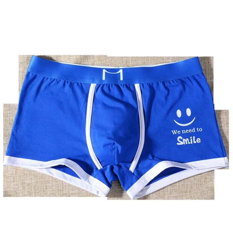 Mens-Underwear-Mens-Boxers-Summer-Sports-Breathable-Shorts-Teenagers-Mid-waist-Flat-Shorts