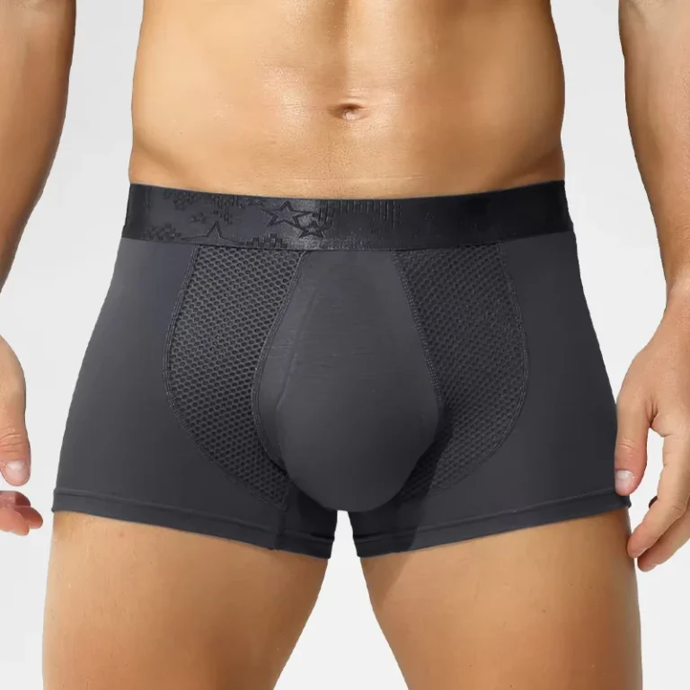Mens-Underwear-with-3DU-Convex-Pocket-Sports-Briefs-Boxers-Comfortable-Breathable-Antibacterial-Mesh-Flat-Corner-Shorts