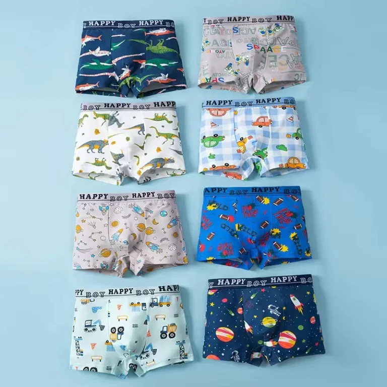 Milk-Silk-Boys-Cartoon-Underwear-92-Polyester-8-Spandex-Breathable-Soft-Reversible-Thermal-Windproof-Anti-Wrinkle