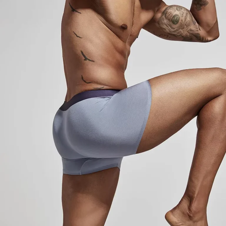 Modal-Mens-Seamless-Underwear-Mid-Waist-Flat-Angle-Pants-7A-Antibacterial-Crotch-Sweat-Absorbing-Non-Stuffy-for-All-Seasons
