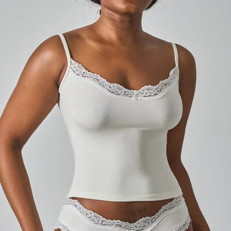 Modal-Sexy-Adjustable-Thin-Strap-Wire-Free-Breathable-Solid-Knitted-Womens-Bra-Scoop-Neck-Lace-Home-Wear-Top