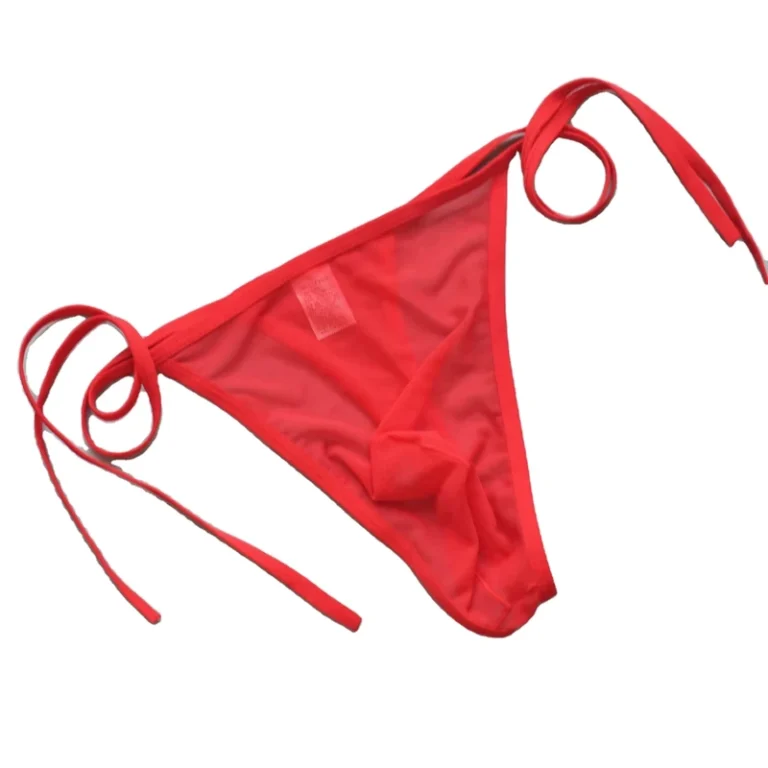 Multi-Colored-Strap-Mesh-Sexy-Mens-Thong-Breathable-Underwear
