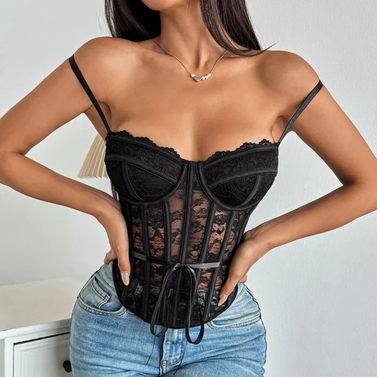 New-Arrivals-Elegant-Hollow-Lace-Camisole-Sleeveless-Tanks-Lace-Corset-Top-Sweet-Slim-Fit-Crop-Tops-Ladies-Corset-Top