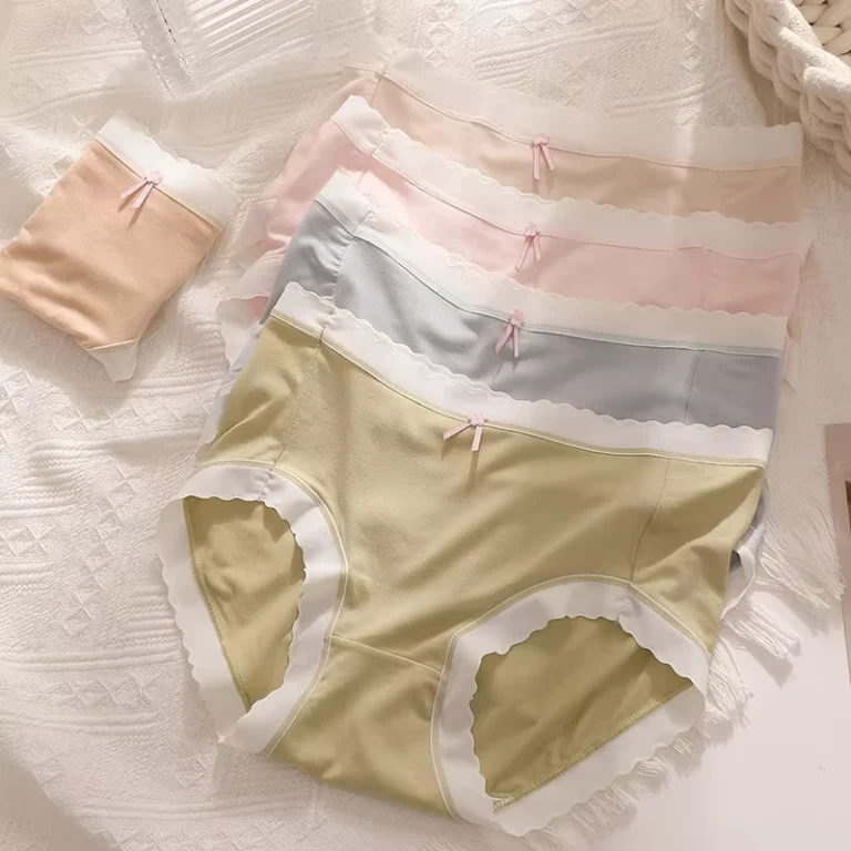 New-Cute-Mid-Waist-Briefs-Soft-Breathable-Comfortable-Underwear-For-Students-Teen-Girls-Women-Daily-Wear