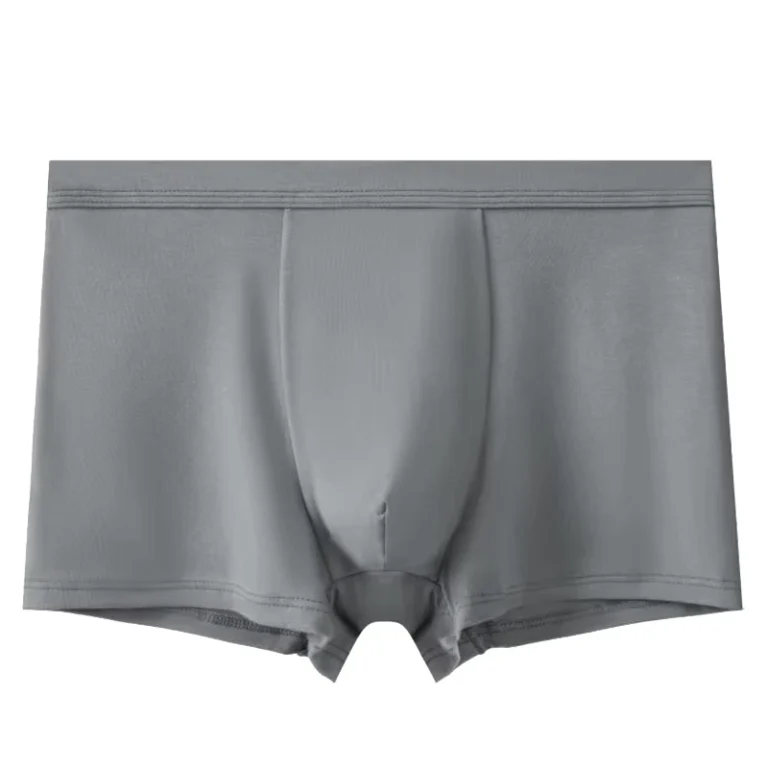 New-Plain-No-Trace-Modal-Mens-Underwear-Plus-Size-Boys-Underwear-a-Piece-of-Boxers-for-Men