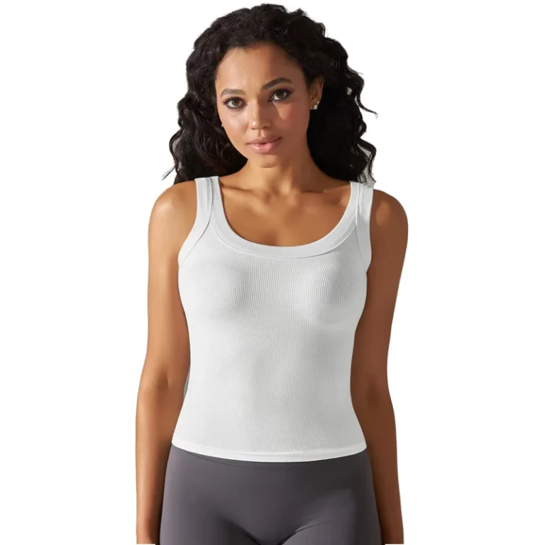 New-Popular-Short-Top-for-Women-Low-priced-High-quality-100-Cotton-Ribbed-Vest-for-Women