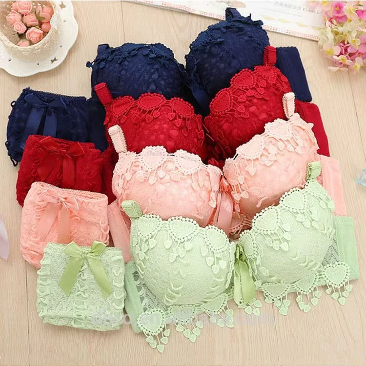 New-Style-Women-Lady-Sexy-Underwear-Bra-Briefs-Suits-Transparent-Lace-Young-Beautiful-Girls-Bra-Panty-Set