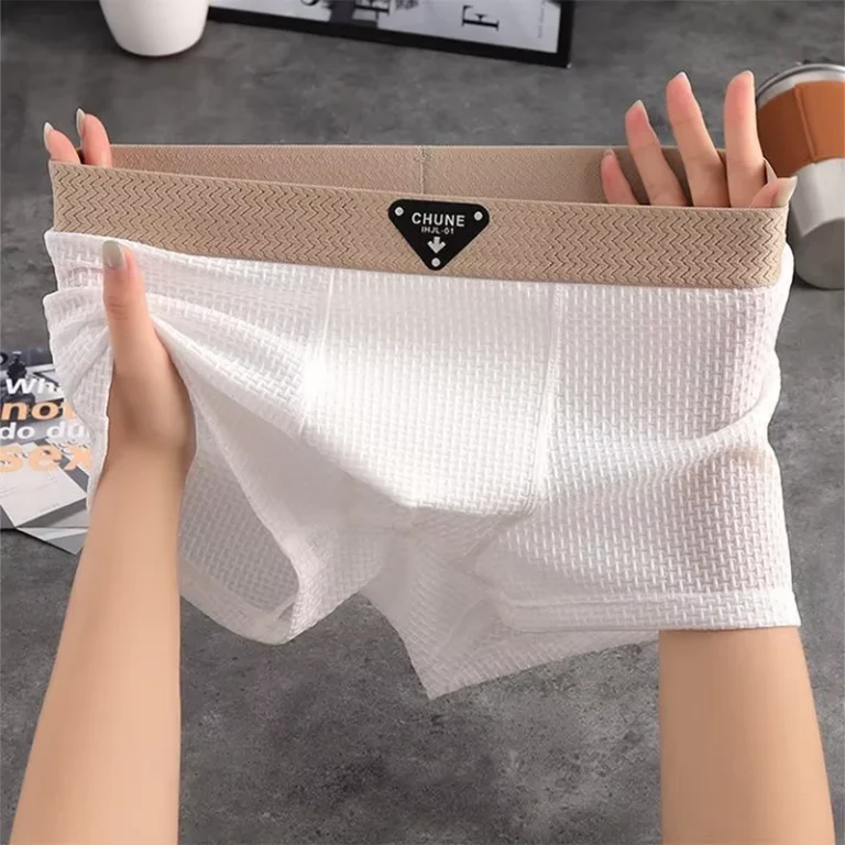 New-Summer-Ice-Silk-Thin-Mens-Underwear-Boys-Sports-Boxers-Breathable-Comfortable-Explosion-Boxer