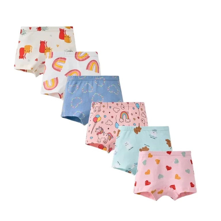 NuoHuaTop-Colorful-Design-Baby-Girl-Underwear-Set-100-Cotton-Seamless-Breathable-Eco-Friendly-3-12-Years