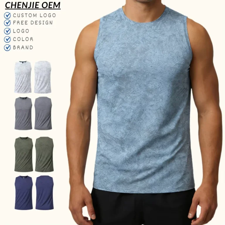 OEM-Custom-Logo-Mens-Quick-Dry-Sleeveless-T-Shirt-Lightweight-Breathable-Activewear-Undershirt