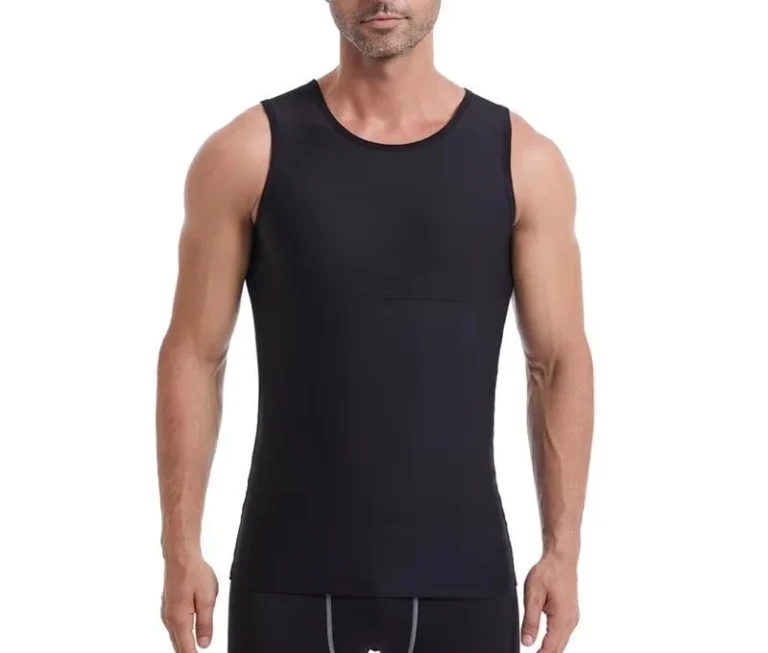 OEM-ODM-Slimming-Bodyshaper-Vest-Shapers-Undershirts-Mens-Compression-Shirt-to-Hide-Gynecomastia-Moo
