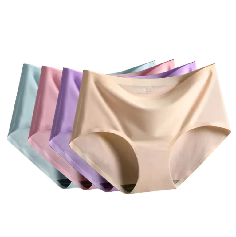One-piece-Seamless-Silk-Big-Size-Women-Panties