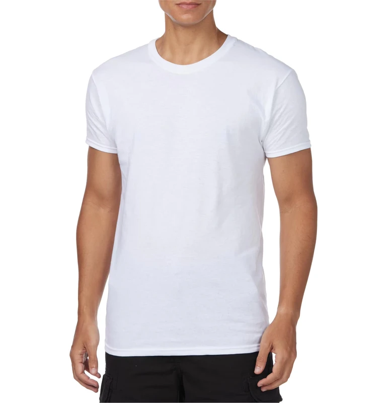 Plain-Basic-Design-95-Bamboo-Fiber-5Spandex-Crew-Neck-Mens-Undershirt
