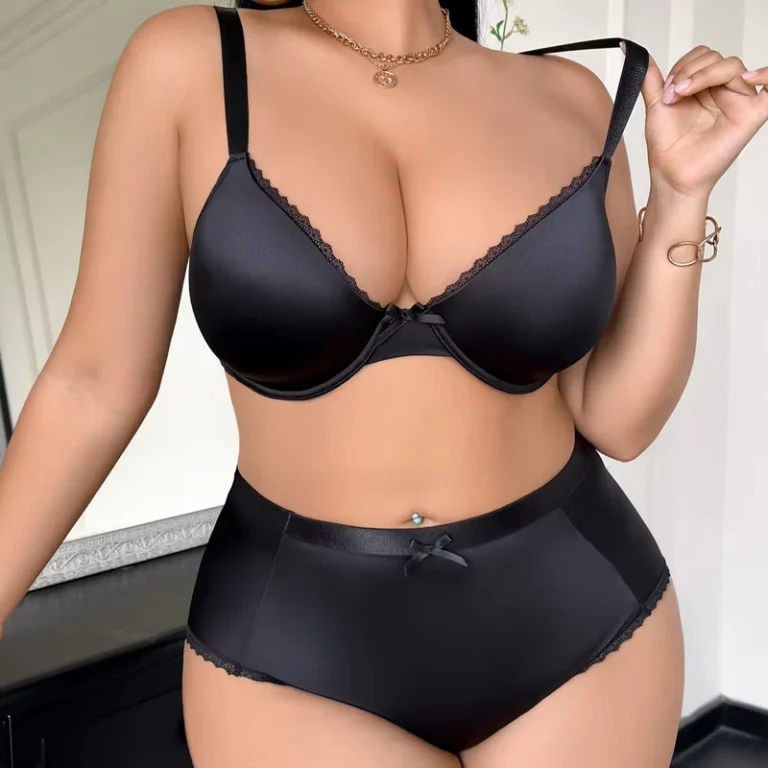 Plunge-Bra-Set-Plus-Size-Matching-Bra-and-Panty-Sets-Full-Coverage-Brief-Panty-Elegant-and-Daily-Big-Size-Undergarments-Set-XXXL