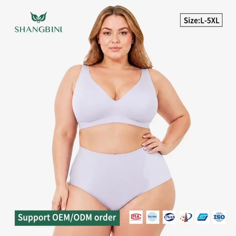 Plus-Size-Bra-and-Panty-Sets-Full-Coverage-Shapewear-Underwear-Seamless-Bra-and-Panties-Sets-Plus-Size