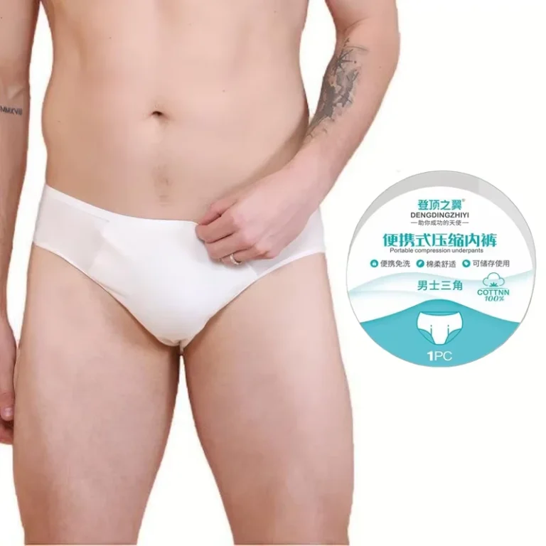 Plus-Size-Mens-Disposable-Underwear-L-4XL-Cotton-Boxer-Travel-Washable-Convenient-Care-Pants-Business-Trip-Boxer