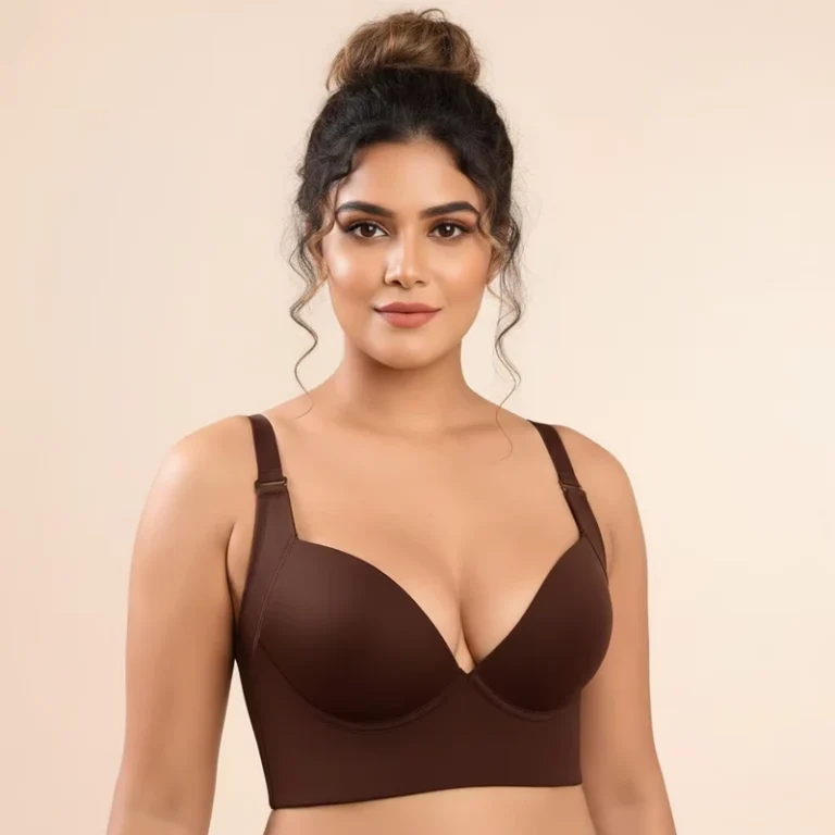Plus-Size-Push-up-Bra-Seamless-Back-Side-Fat-Hider-Uplifting-Sculpting-Shapewear