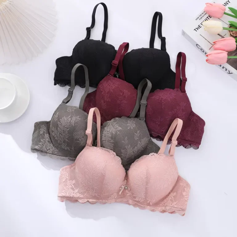 Plus-Size-Womens-Bras-Breathable-Push-up-Comfortable-Underwear-with-Steel-Rings-Anti-sagging-Sexy-Lace-Bra