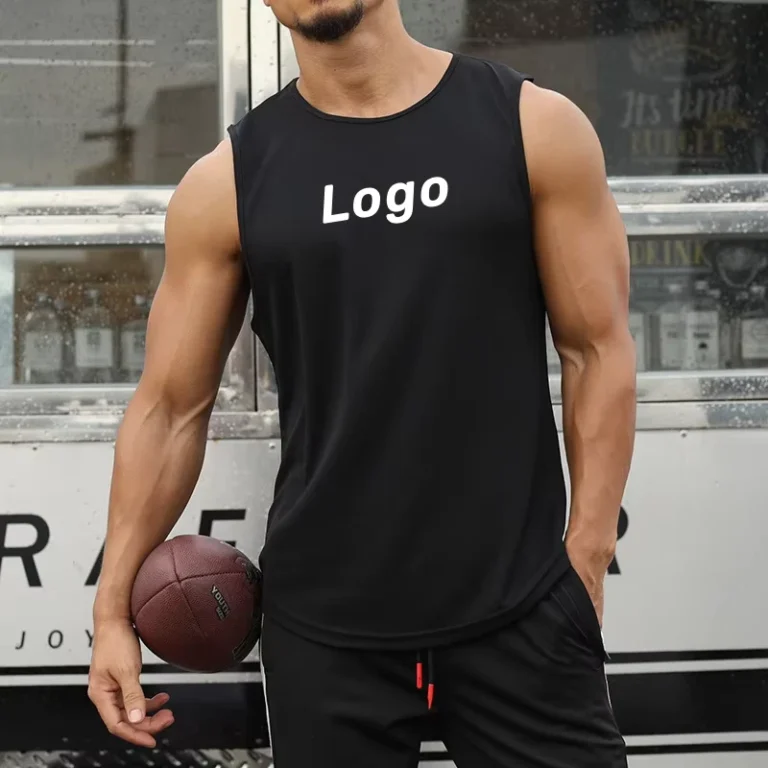 Polyester-Sleeveless-Shirt-Sando-Undershirts-Muscle-Tee-Sports-Blank-Gym-Apparel-Wear-Vest-Fitness-Mens-Stringer-Tank-Top-Men