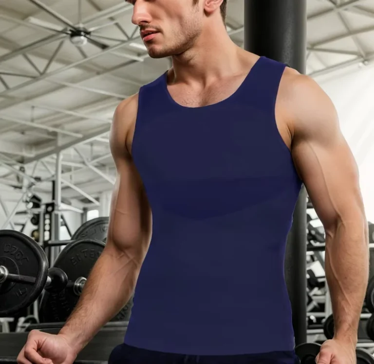 Premium-Men-Tights-Shirt-Compression-Shirt-Slimming-Body-Shaper-Vest-Belly-Hiding-Undershirts