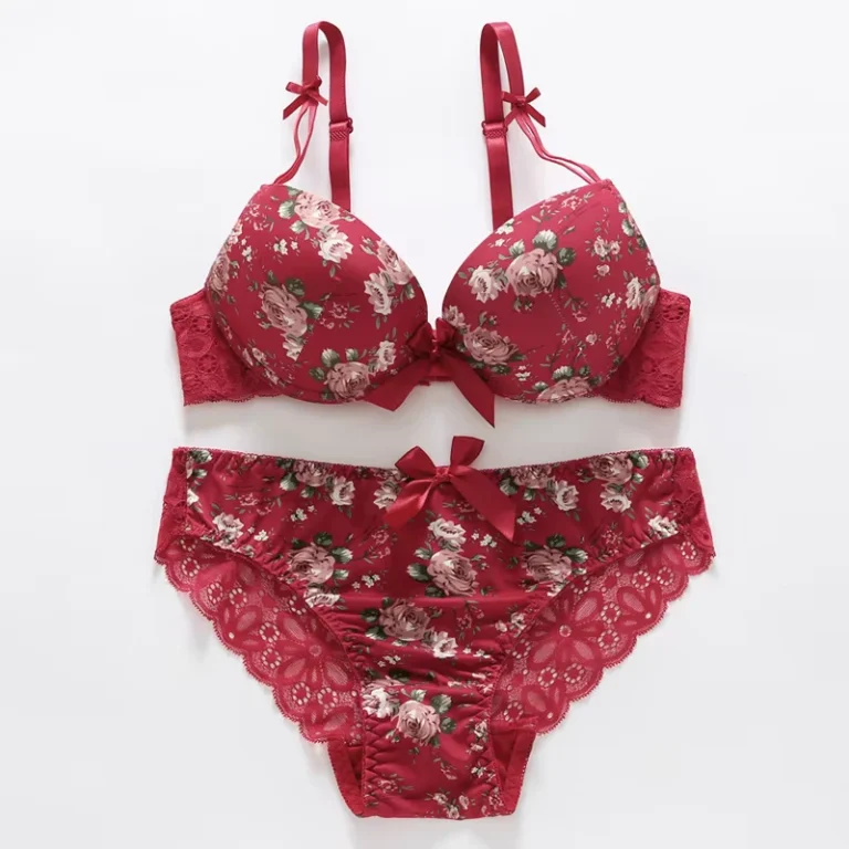 Print-Flower-Bra-and-Panties-Plus-Size-2-Piece-Plump-Womens-Sheer-Lace-Plus-Size-Bra-Brief-Sets