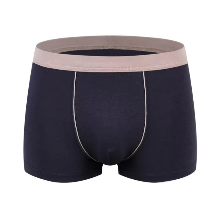 Pure-Cotton-Mens-Underwear-Plus-Size-Flat-Angle-Underwear-Breathable-3D-Non-scratch-Youth-Cotton-Boxer-Pants