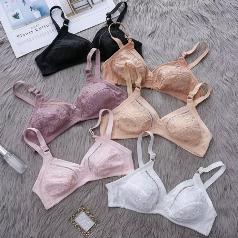 Ready-made-Bra-Without-Steel-Ring-or-Sponge-Middle-aged-Womens-Plus-Size-Underwear-Bra
