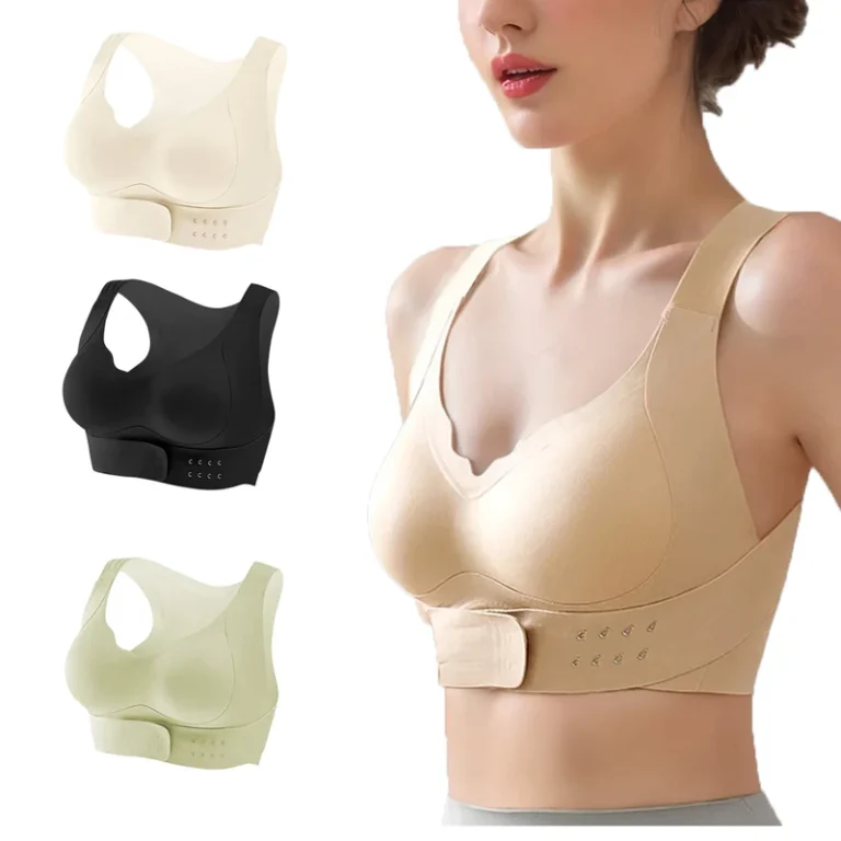 Seamless-Bra-Front-Closure-Wirefree-Brace-Push-up-Posture-Corrector-Shapewear-Sleeveless-Tops-Back-Shaper-Vest-Bra-for-Women
