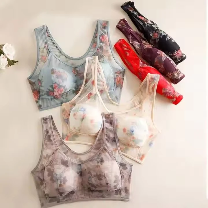 Seamless-Bra-Vintage-Floral-Sexy-Fish-Bone-Tube-Top-Bra-Underwire-Supported-Tank-Tops-Corset-Printing-Breathable-Bras