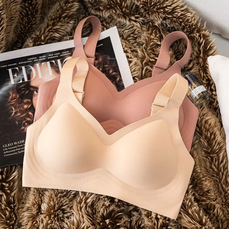 Seamless-Bra-for-Women-Small-Chest-Wireless-Anti-Sagging-Yoga-Fixed-Cup-Thin-Solid-Knitted-Adjusted-Bra