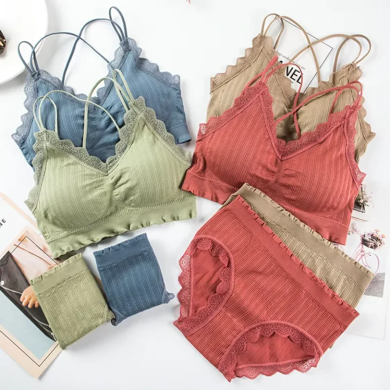 Seamless-One-Size-Sexy-Lace-Woman-Bra-Set-Ultrathin-Breathable-Wire-Free-Bra-Brief-Sets-Lace-Bra-Panty-Set-With-Solid-Color