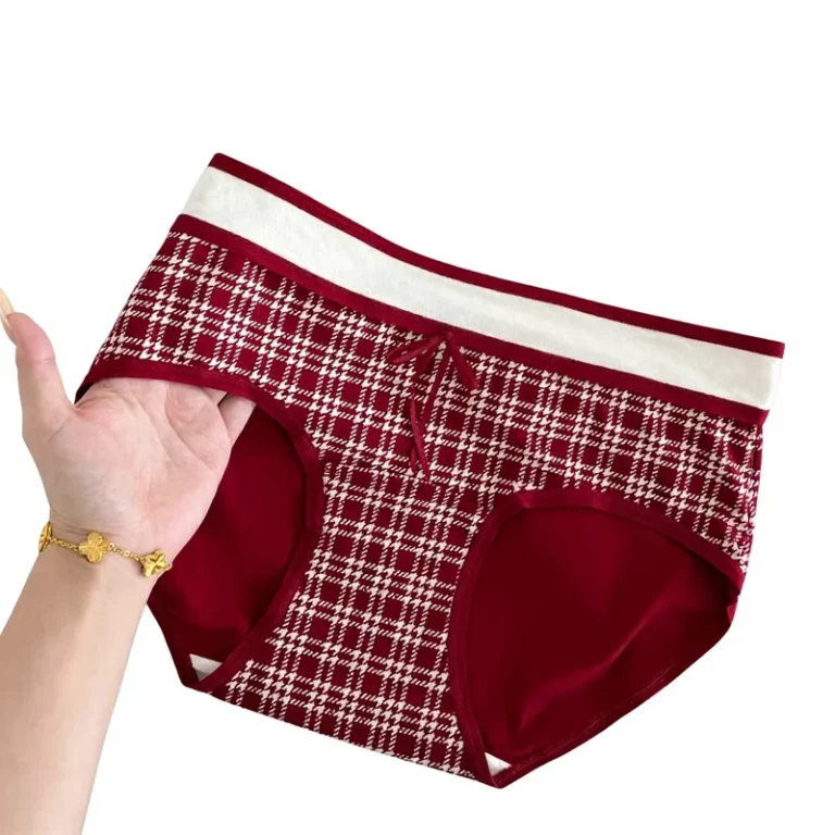 Seamless-Soft-Pure-Cotton-Womens-Antibacterial-Mid-Rise-Cartoon-Bikini-Underwear-for-Young-Girls-Lucky-Zodiac-Year-ODM
